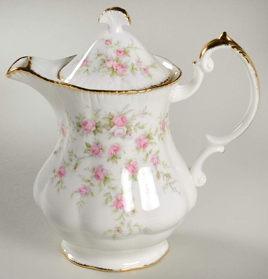 Victoriana Rose Mini Coffee Pot & Lid by Paragon-1