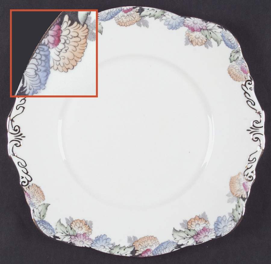 X2490 Square Handled Cake Plate by Paragon-1
