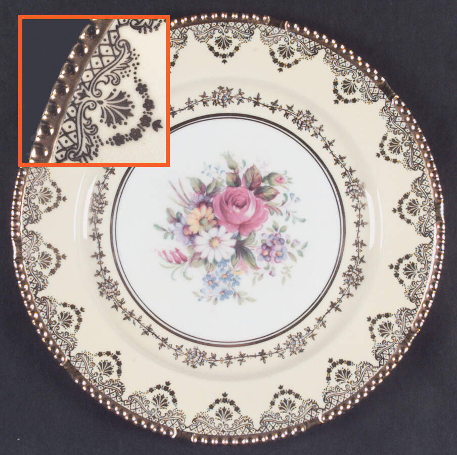 Z664 Dinner Plate by Paragon-1