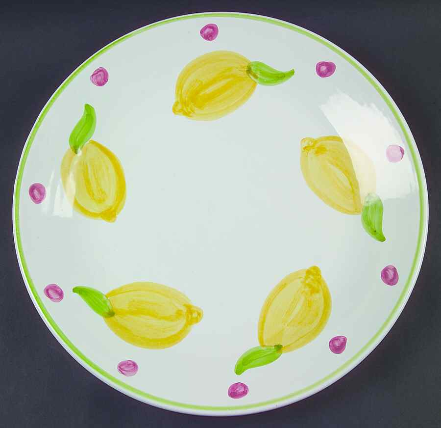 Sunnyside 13" Chop Plate (Round Platter) by Pottery Barn China-1