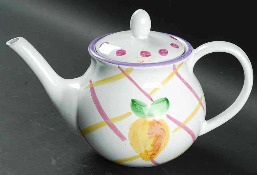 Sunnyside Teapot & Lid by Pottery Barn China-1