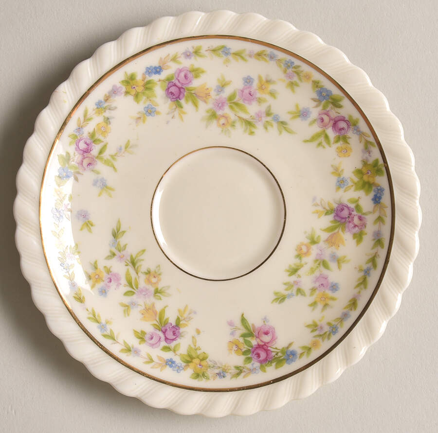 Chalfonte (Czech) Saucer for Demitasse Cup by Princess (Bavaria, Czech)-1