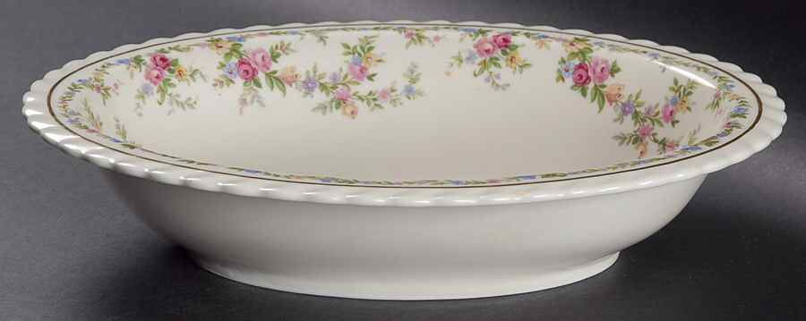 Chalfonte (Czech) 10" Oval Vegetable Bowl by Princess (Bavaria, Czech)-1