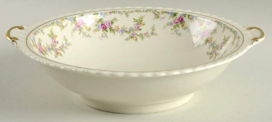 Chalfonte (Czech) 10" Round Vegetable Bowl by Princess (Bavaria, Czech)-1