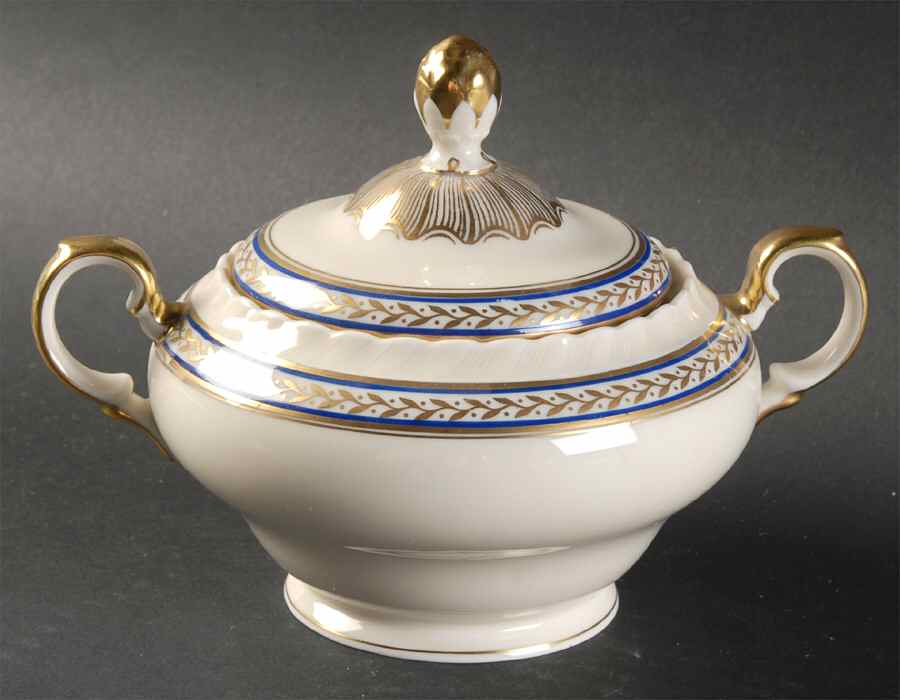 Chancellor (Czech) Sugar Bowl & Lid by Princess (Bavaria, Czech)-1