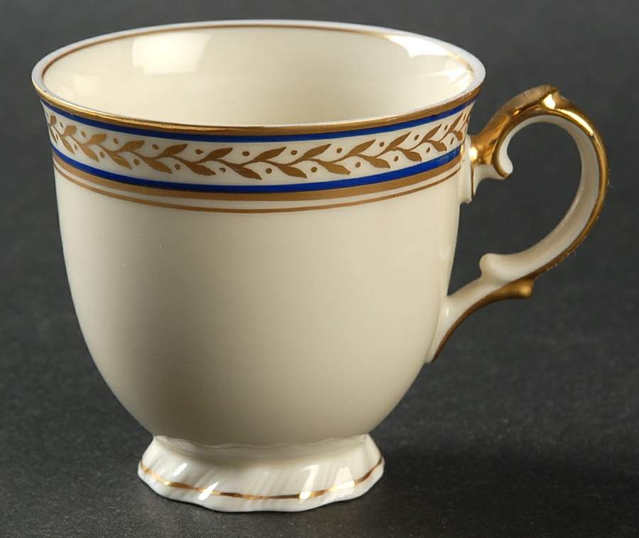 Chancellor (Czech) Footed Demitasse Cup by Princess (Bavaria, Czech)-1
