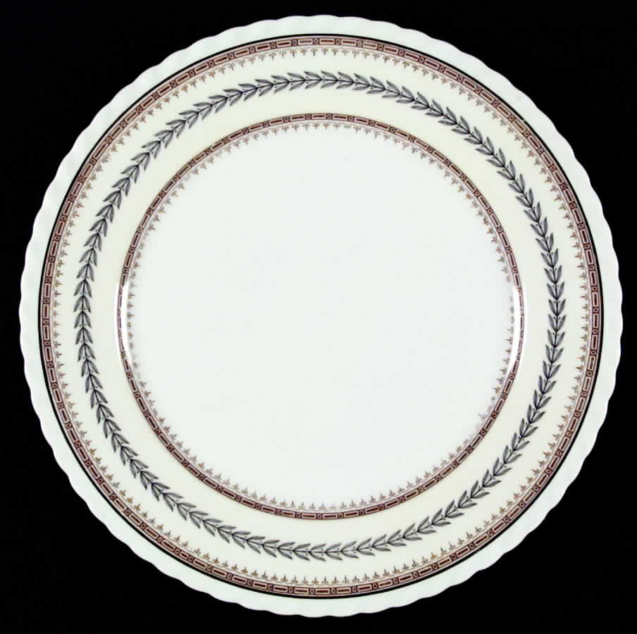 Laurelton Dinner Plate by Princess (Bavaria, Czech)-1