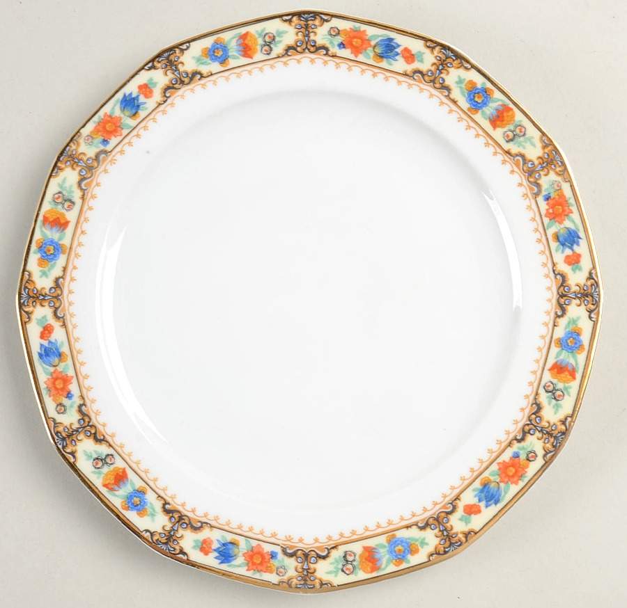 Lowell Salad Plate by Princess (Bavaria, Czech)-1