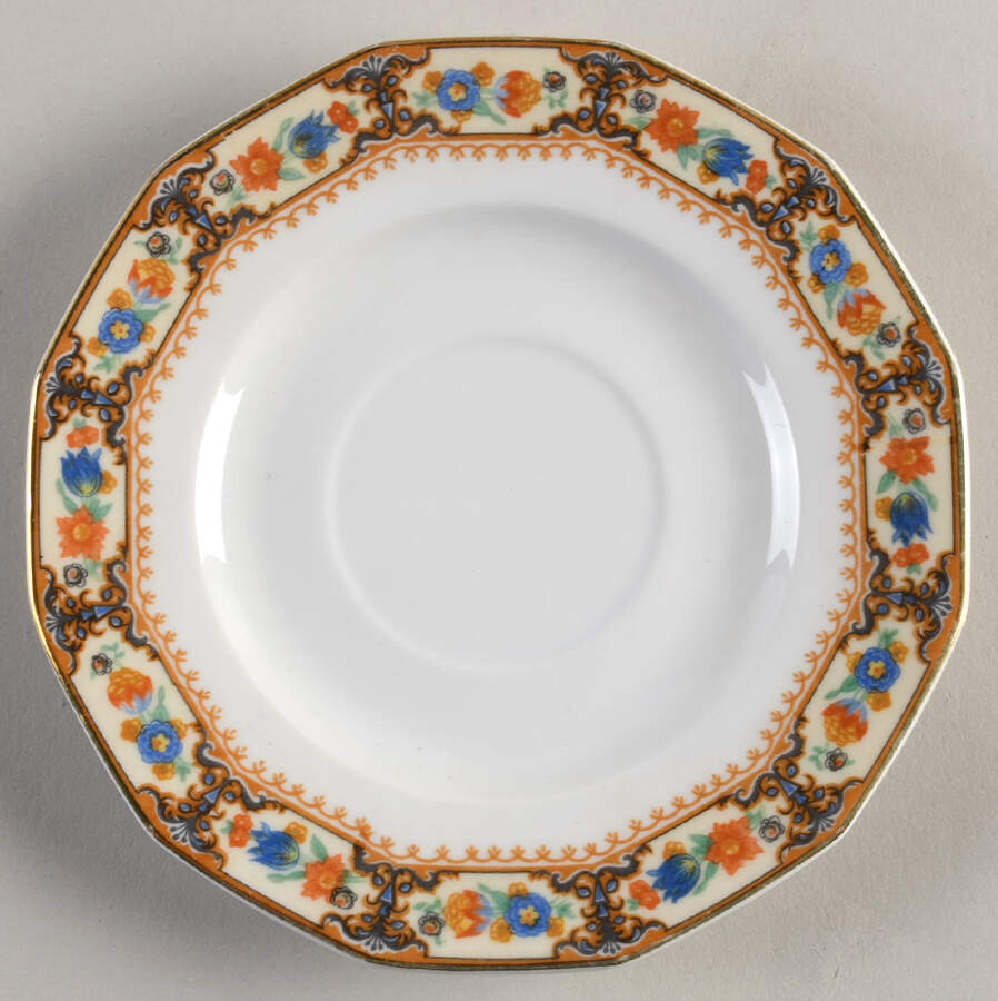 Lowell Saucer by Princess (Bavaria, Czech)-1