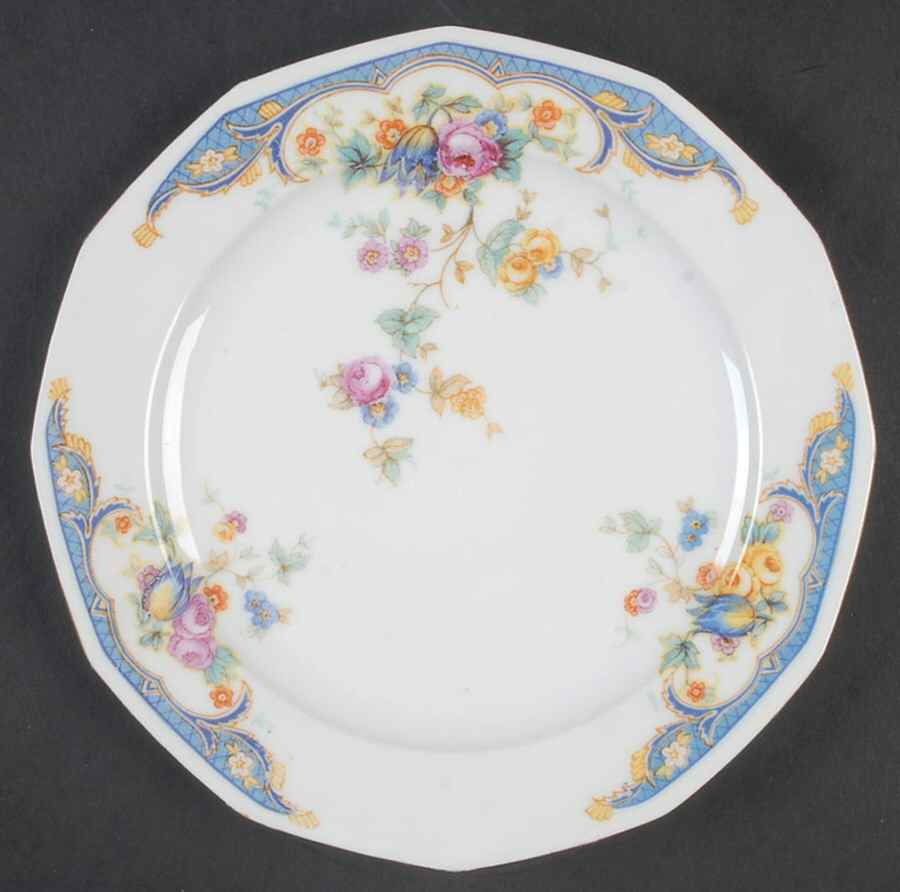 Alpena Salad Plate by Princess (Bavaria, Czech)-1