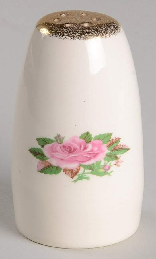 American Rose Pepper Shaker by Paden City-1
