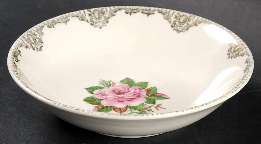 American Rose Fruit/Dessert (Sauce) Bowl by Paden City-1