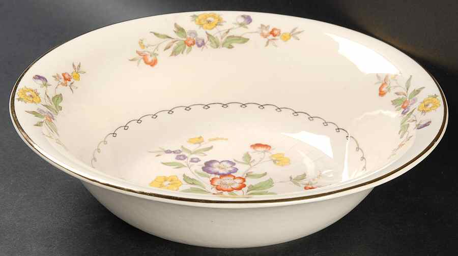 Buttercup 8" Round Vegetable Bowl by Paden City-1