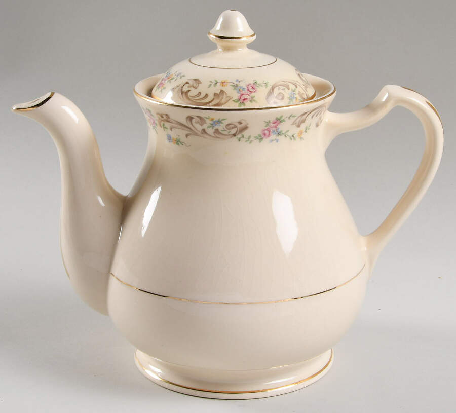 Duchess Teapot & Lid by Paden City-1