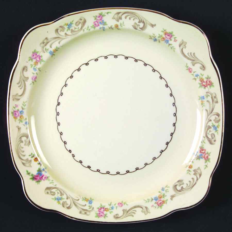 Duchess Square Salad Plate by Paden City-1