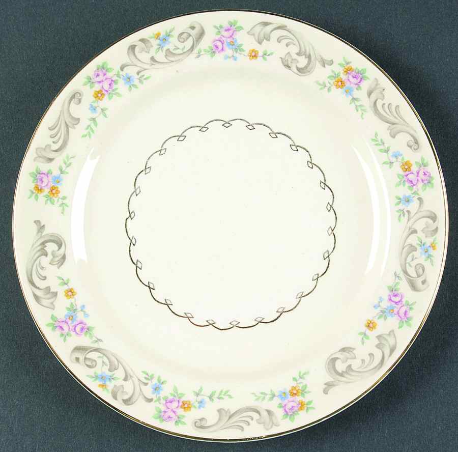 Duchess Bread & Butter Plate by Paden City-1
