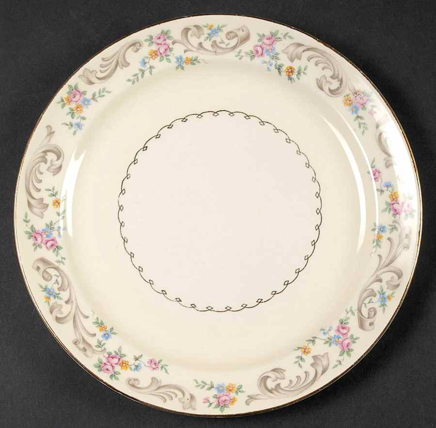 Duchess Luncheon Plate by Paden City-1