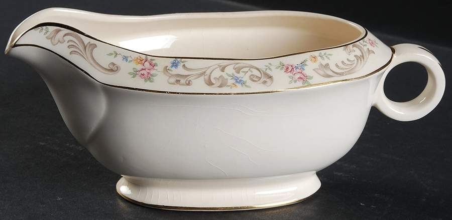 Duchess Gravy Boat by Paden City-1