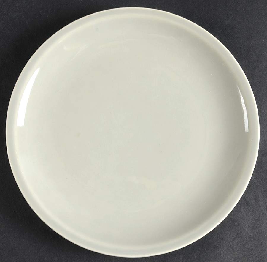 Greenbriar Gray Salad Plate by Paden City-1