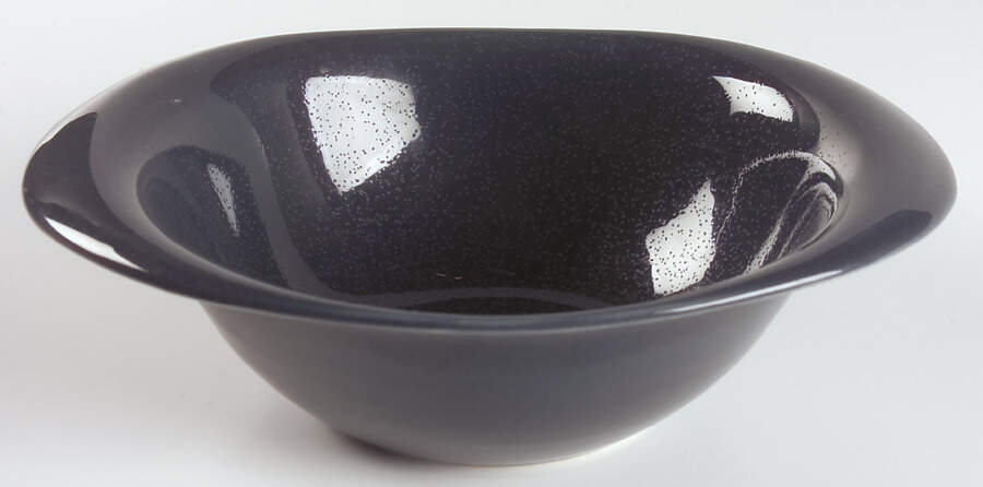 Highlight Blueberry 10" Oval Vegetable Bowl by Paden City-1
