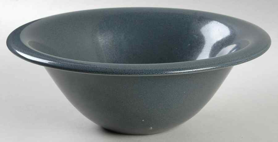 Highlight Blueberry 9" Round Vegetable Bowl by Paden City-1