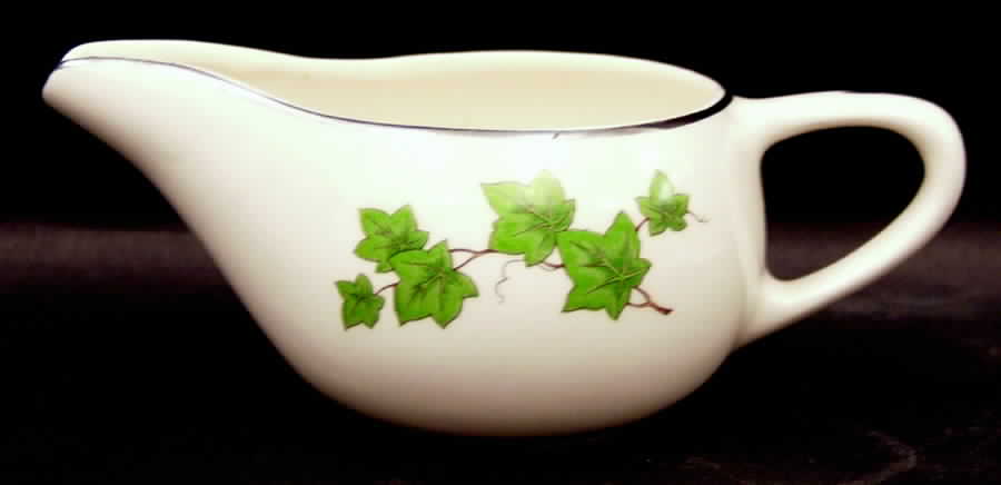 Ivy (Minion, Platinum Trim) Creamer by Paden City-1