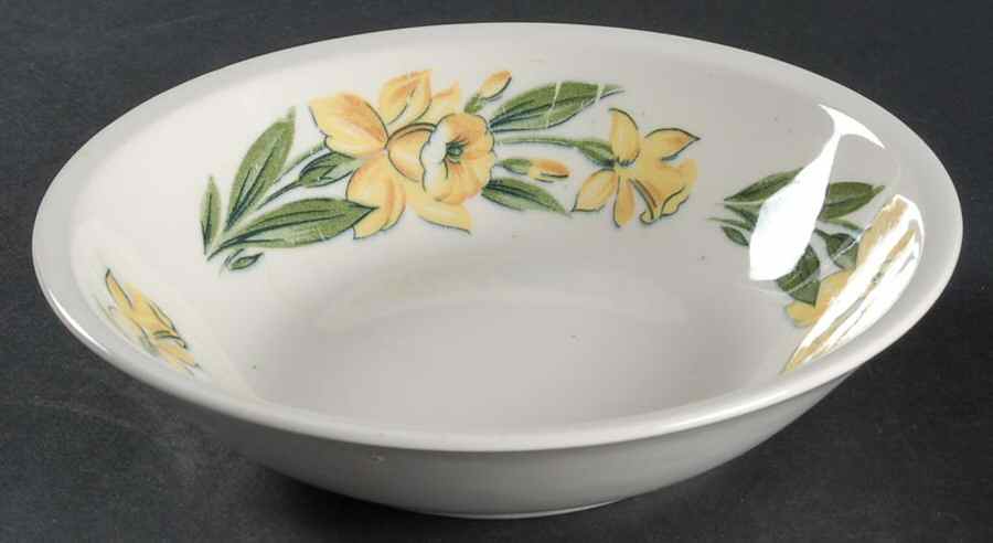 Jonquil (Smooth, No Trim) Coupe Cereal Bowl by Paden City-1
