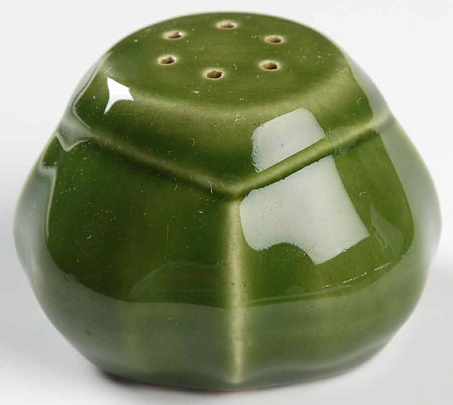 Minion Dell Green Salt Shaker by Paden City-1