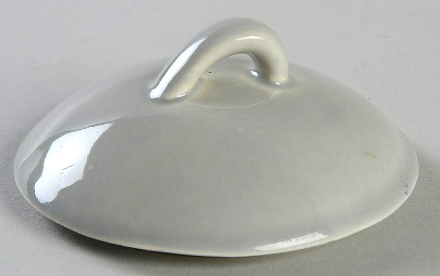 Minion Gray Lid for Sugar Bowl by Paden City-1
