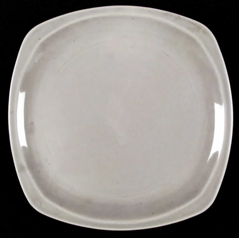 Minion Gray Luncheon Plate by Paden City-1