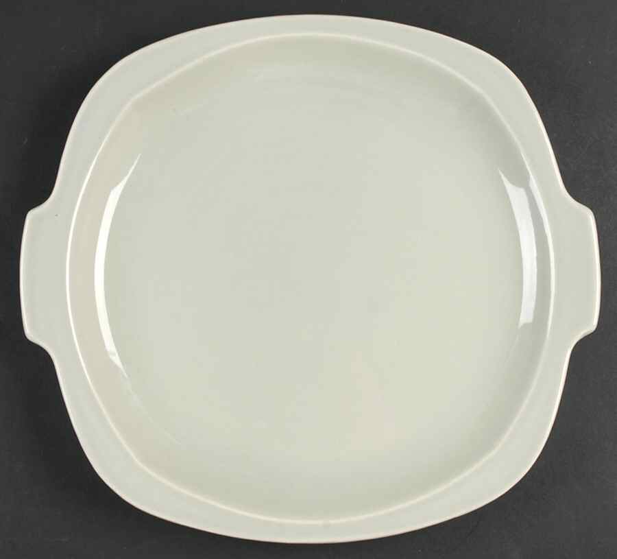 Minion Gray 13" Chop Plate (Round Platter) by Paden City-1