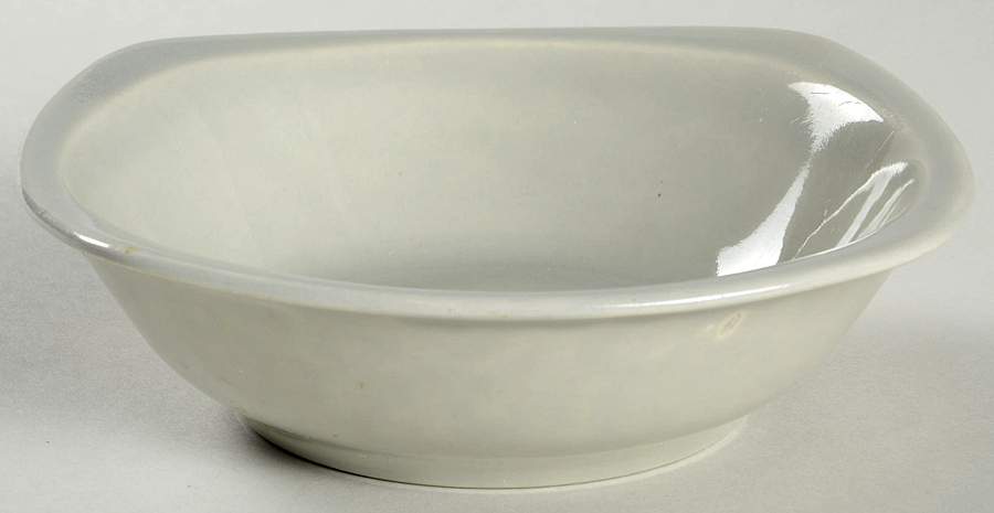 Minion Gray Coupe Soup Bowl by Paden City-1