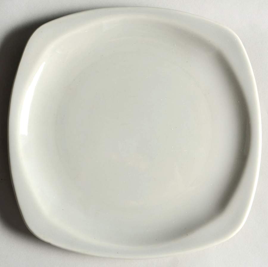 Minion Gray Bread & Butter Plate by Paden City-1