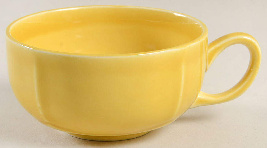 Minion Mandarin Flat Cup by Paden City-1