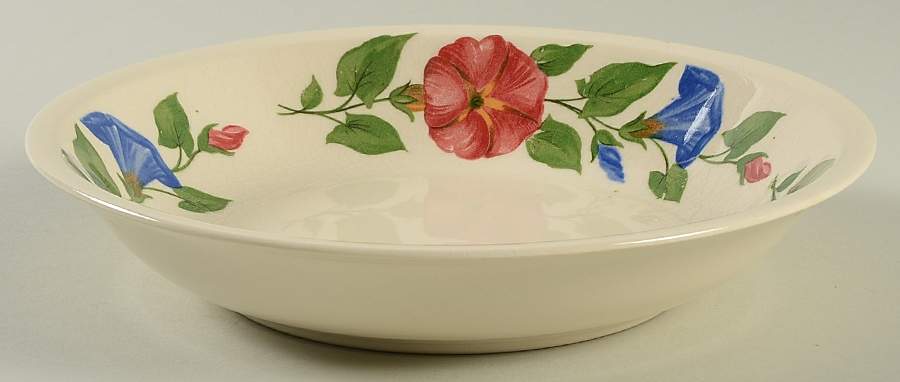 Morning Glory Coupe Soup Bowl by Paden City-1