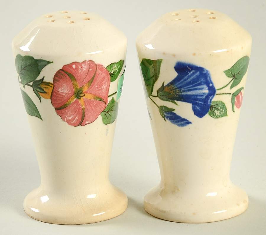 Morning Glory Salt & Pepper Set by Paden City-1