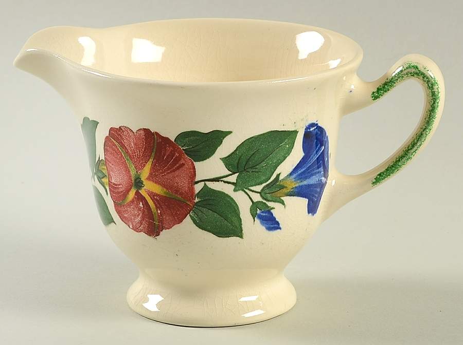 Morning Glory Creamer by Paden City-1
