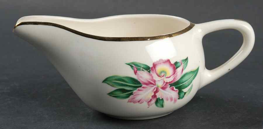 Modern Orchid Creamer by Paden City-1