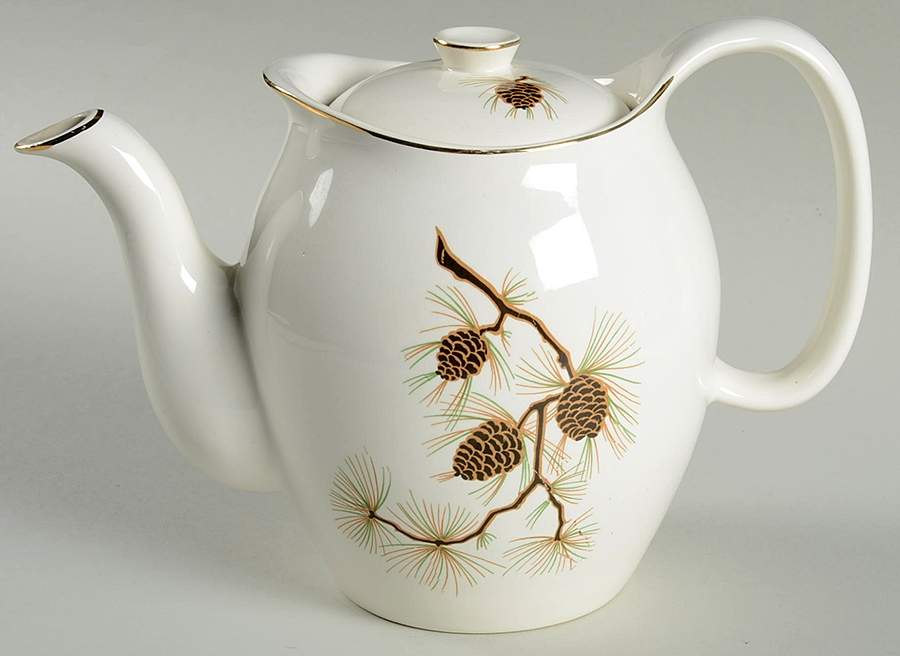 PCP1 Teapot & Lid by Paden City-1