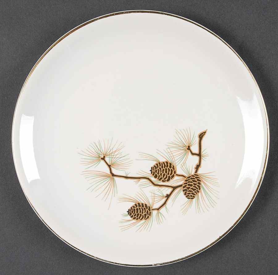 PCP1 Bread & Butter Plate by Paden City-1