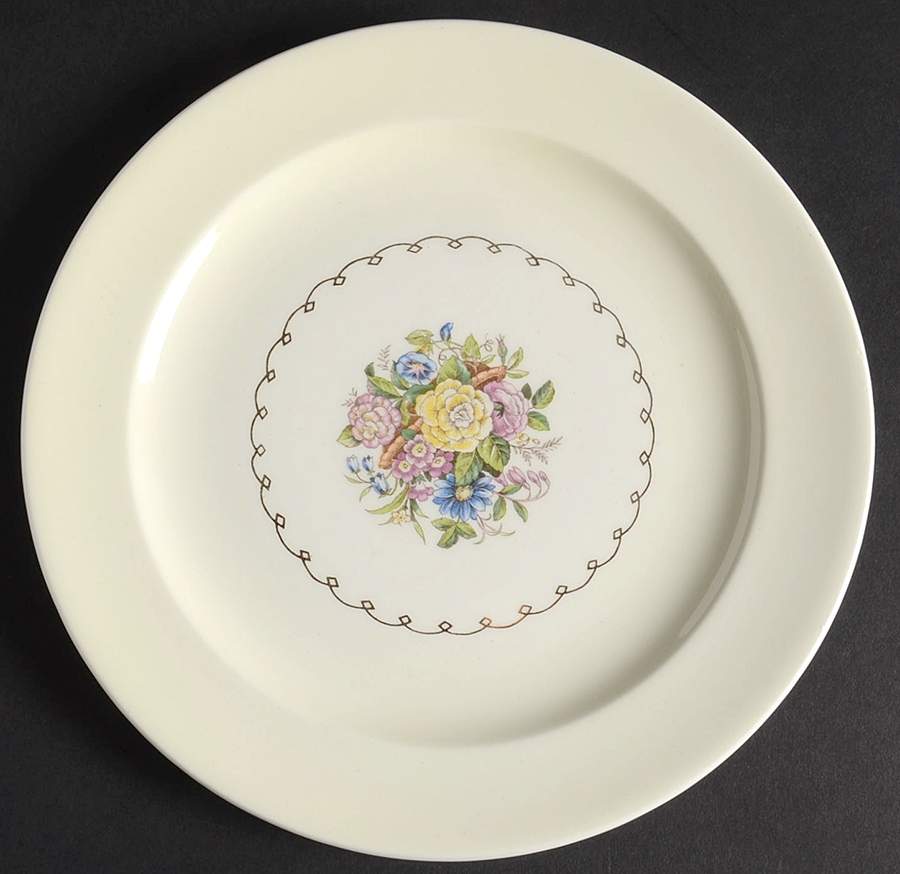 PCP10 Salad Plate by Paden City-1