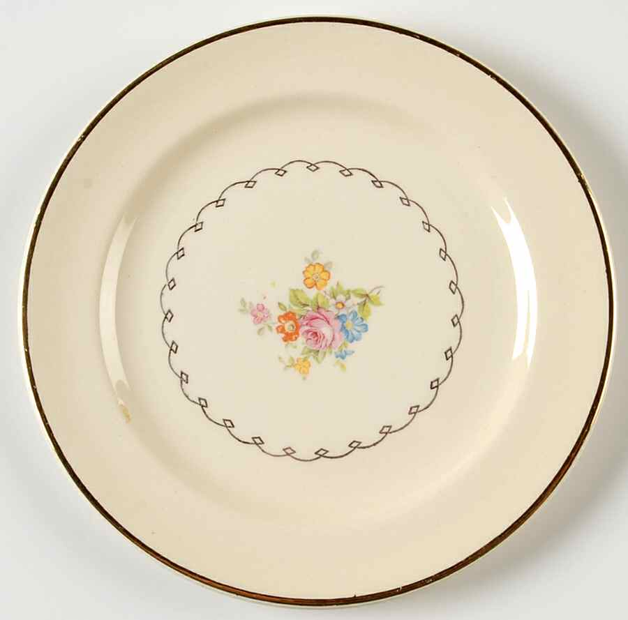 PCP11 Bread & Butter Plate by Paden City-1