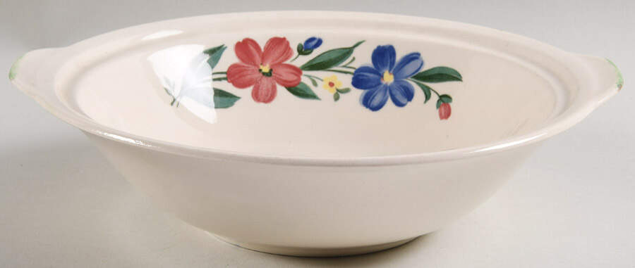 Cosmos Round Vegetable No Lid by Paden City-1