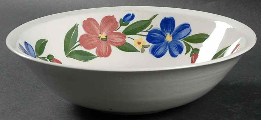 Cosmos 8" Round Vegetable Bowl by Paden City-1