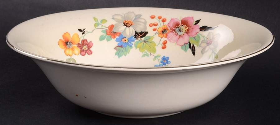 PCP14 8" Round Vegetable Bowl by Paden City-1