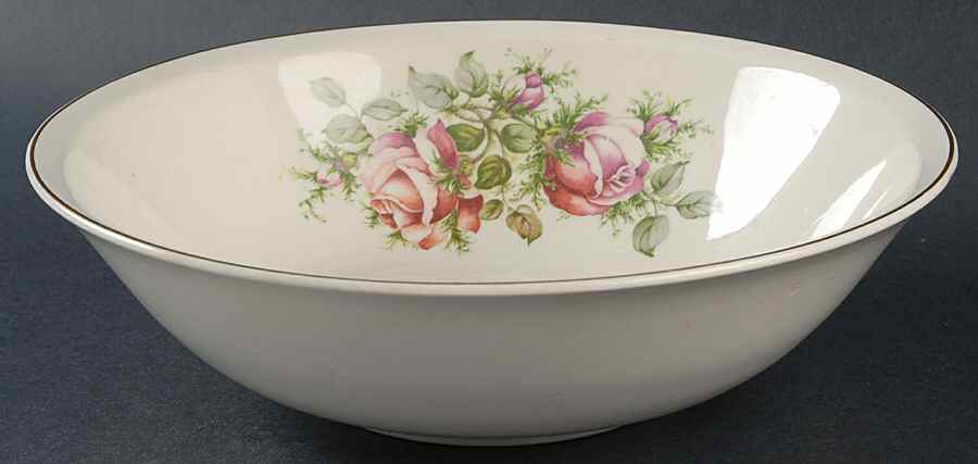 PCP15 8" Round Vegetable Bowl by Paden City-1