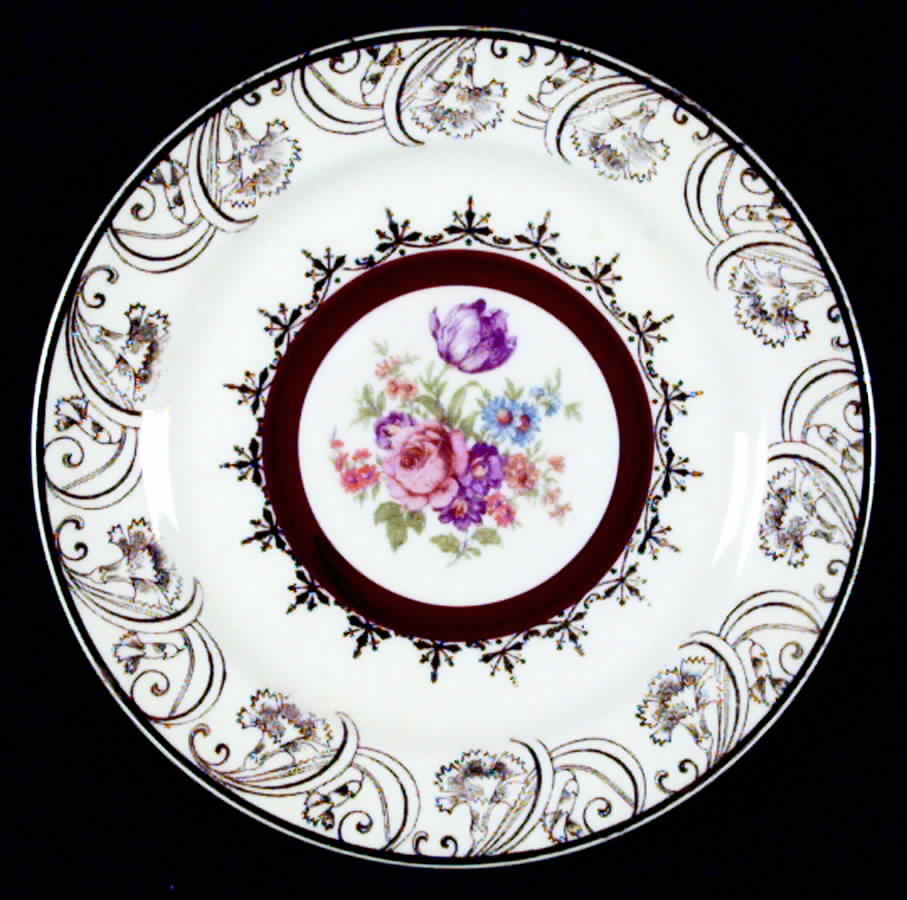 PCP18 Bread & Butter Plate by Paden City-1