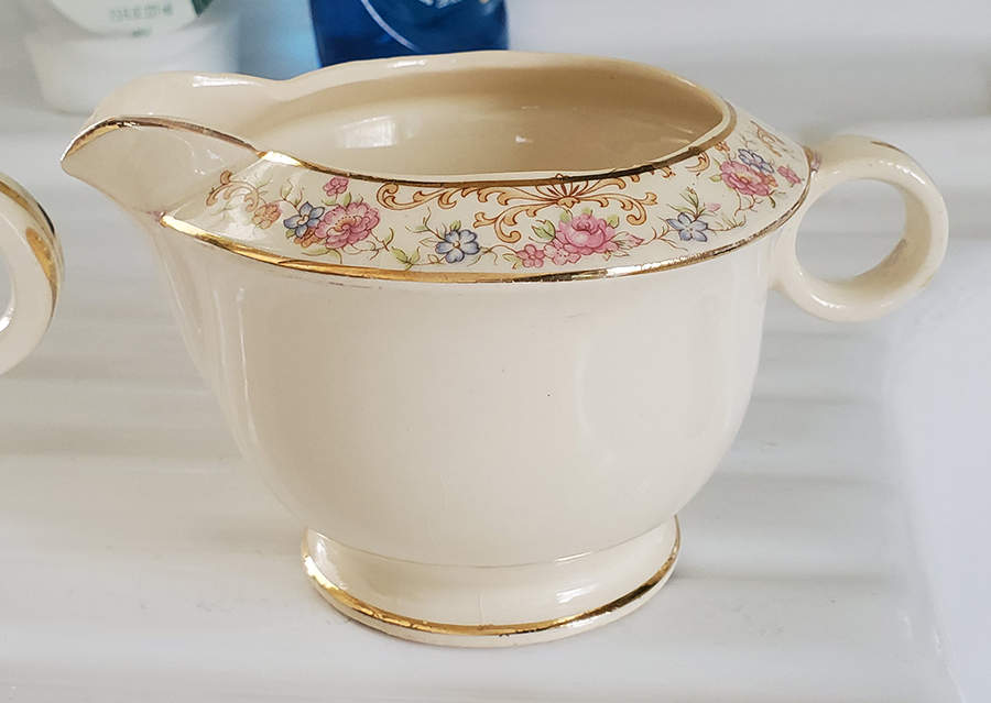 Marlene Lace Creamer by Paden City-1