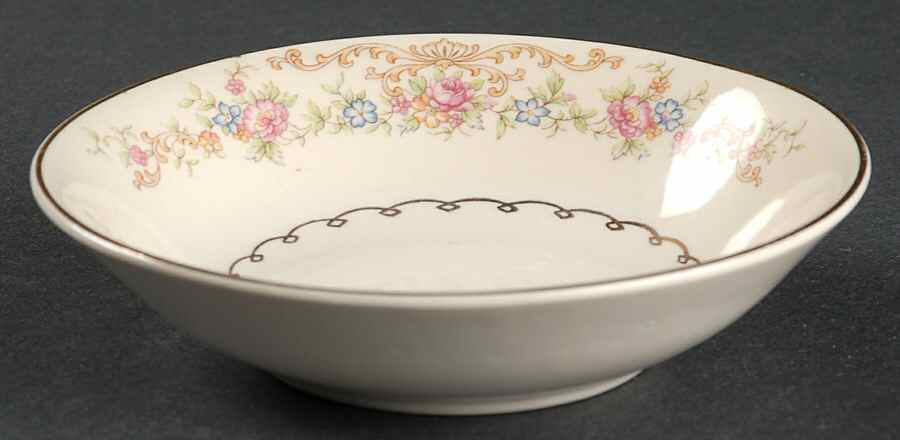 Marlene Lace Fruit/Dessert (Sauce) Bowl by Paden City-1