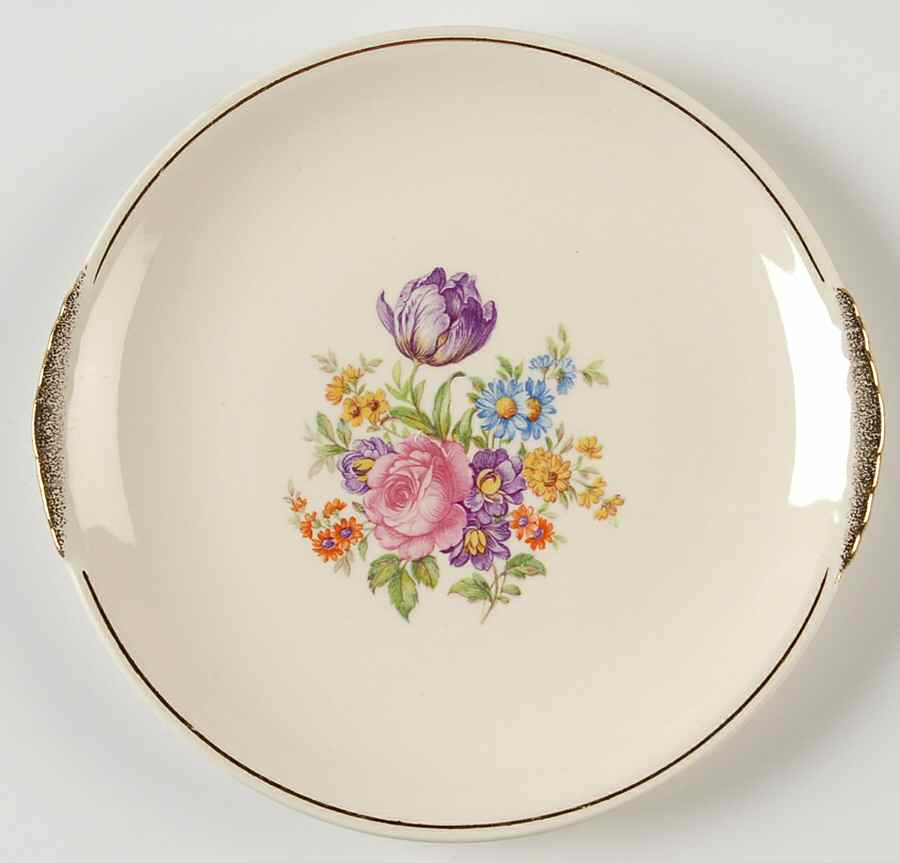 PCP25 Bread & Butter Plate by Paden City-1
